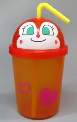 【中古】マグカップ・湯のみ ドキンちゃん ダイカットストローカップ 「それいけ!アンパンマン」