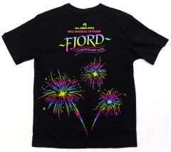 [중고] T셔츠 Mrs. GREEN APPLE 애니버서리 T셔츠 블랙 XL사이즈 [MGA MAGICAL 10 YEARS ANNIVERSARY LIVE ~FJORD~]