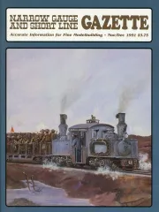 【中古】ホビー雑誌 NARROW GAUGE AND SHORT LINE GAZETTE NOVEMBER/DECEMBER 1991 VOLUME 17 NUMBER 5