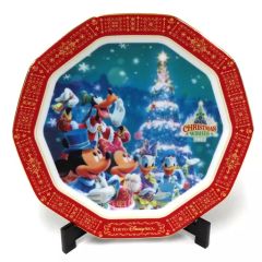 東京ディズニーリゾート 40周年】クリスマス スーベニアプレート 2023