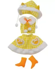 【中古】ドールアクセサリー LW-11 ネコ耳フードのレモネードドレス 「リカちゃん」