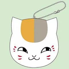 [중고] 지갑·패스 케이스(캐릭터) 니야리 냥코 선생님 봉제인형 코인 케이스 [나츠메 친구장]