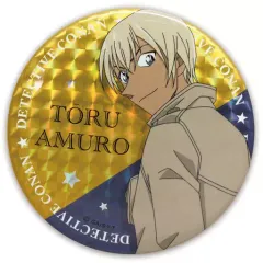 【中古】バッジ・ピンズ(キャラクター) 安室透 ホログラム缶バッジ 「名探偵コナン」