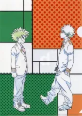 【中古】クリアファイル 緑谷出久＆爆豪勝己/ロゴ A4ペアクリアフォルダー 「僕のヒーローアカデミア」