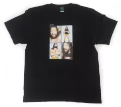 【中古】Tシャツ サクソン・ハックスリー(プロレスリング・ノア) THANKS フォトTシャツ ブラック XLサイズ