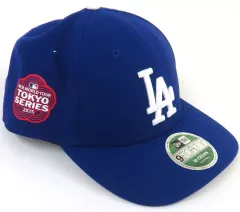 【中古】帽子 ロサンゼルス・ドジャース ニューエラ キャップ 9FORTY M-CROWN ブルー フリーサイズ 「MLB Tokyo Series presented by Guggenheim」