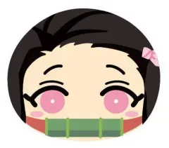 【中古】ぬいぐるみマスコット・ぬいぐるみバッジ 竈門禰豆子 「鬼滅の刃 おまんじゅうにぎにぎマスコット3」