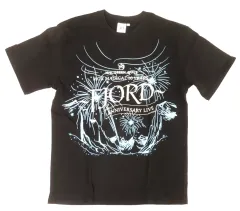 【中古】Tシャツ Mrs. GREEN APPLE グリッターロゴTシャツ ブラック XLサイズ 「MGA MAGICAL 10 YEARS ANNIVERSARY LIVE ～FJORD～」