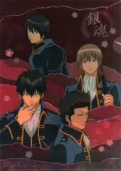 【中古】クリアファイル 真選組(4人) A4クリアファイル 「銀魂」