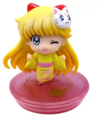 【中古】トレーディングフィギュア 愛野美奈子 「ぷちきゃら!シリーズ 美少女戦士セーラームーン みんなでお祭り編 桜ver.」