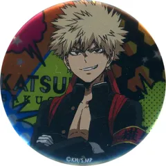 【中古】バッジ・ピンズ 爆豪勝己 「僕のヒーローアカデミア トレーディング缶バッジ -応援団- メタリックver.」 アニメイト限定