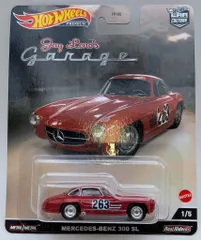 MATTEL HOTWHEELS JAY LENO'S GARAGE HCK07 MERCEDES-BENZ 300 SL 1/5