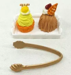 【中古】食玩 トレーディングフィギュア 1.モンブラン 「ぷちサンプルシリーズ ケーキ屋さん」