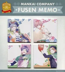 【中古】ノート・メモ帳 夏組(第三回公演＆第四回公演) ふきだし付箋セット 「A3!(エースリー)展 Welcome to MANKAI Exhibition」