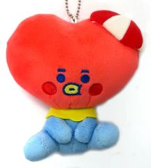 [중고] 봉제인형 TATA(부이) 마스코트 봉제인형 [BT21] 몰리판타지·PALO 한정