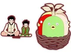 【中古】コースター ゴン=フリークス＆ジン=フリークス ラバーコレクション(ラバーコースター) 「一番くじ HUNTER×HUNTER Cross the “X-Day”」 J賞