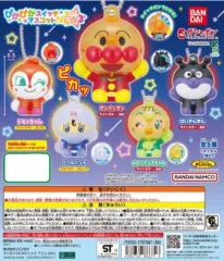 アンパンマン ピカピカ Switch 麻マスコット3 ガチャカプセル 5種 未開封