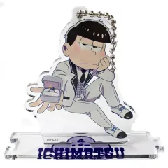 【中古】キーホルダー・マスコット(キャラクター) 一松(タキシードシリーズ) 「おそ松さん よくばり!ニートアイランド トレーディングアクリルスタンドキーホルダー」 第2期スペシャルイベント フェス松さん’18グッズ