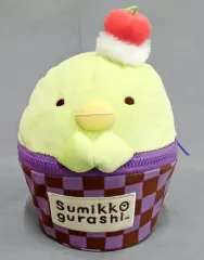 【中古】バッグ(キャラクター) ぺんぎん? カップケーキ風ポーチ 「すみっコぐらし」