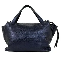 GIANNICHIARINI(ジャンニキャリーニ/ジャンニキアリーニ) ハンドバッグ - ネイビー レザー