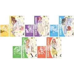 【中古】クリアファイル 全5種セット 「映画 五等分の花嫁 ブラインドA4クリアファイル 猫といっしょ」