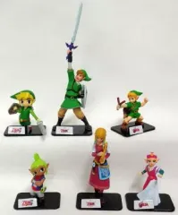【中古】トレーディングフィギュア 全6種セット 「ゼルダの伝説シリーズ フィギュアコレクション」
