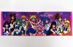 【中古】タオル・手ぬぐい(キャラクター) 集合 ロングフェイスタオル 「美少女戦士セーラームーン・ザ・ミラクル 4-D」 ユニバーサル・スタジオ・ジャパン限定