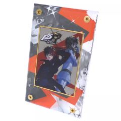 [중고] 소품 (캐릭터) 조커 & 크로우 메모리얼 메탈 플레이트 [PS4 소프트 페르소나 5 더 로얄] 전격 가게 구입 특전
