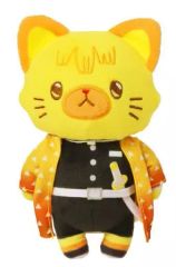 冨岡義勇 猫 アイマスク付きぬいぐるみキーホルダー withCAT 鬼滅の刃