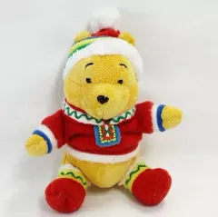【中古】ぬいぐるみ プーさん(クリスマスコスチューム2003) ぬいぐるみバッジ 「くまのプーさん」 東京ディズニーリゾート限定