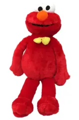【中古】ぬいぐるみ エルモ(リボン付) ロングぬいぐるみ 「セサミストリート」