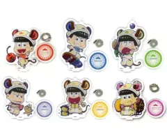 【中古】アクリルスタンド・アクリルパネル 全6種セット ミニキャラアクリルスタンド 「おそ松さんのWEBくじ 第6弾 ミニちゅーア スポーツフェス」 C賞