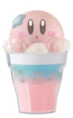 【中古】食玩 雑貨 7.カービィ(ひょっこり) レアカラーVer. 「キャラテフロートケース  星のカービィ」