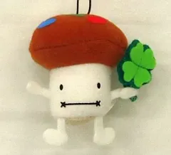 【中古】キーホルダー・マスコット(キャラクター) ドコモダケ(四葉クローバー) 携帯用マスコットクリーナー