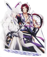 【中古】小物(キャラクター) 鶴丸国永＆蜻蛉切 オリジナルアクリルダイカットスタンド 「活撃 刀剣乱舞」 PASH! 2017年9月号 応募者全員サービス