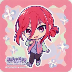 【中古】コースター 千切豹馬(ミニキャラ) コースター 「ブルーロック×コラボカフェ本舗2025 Retro Pop Cafe」 ドリンクメニュー注文特典 前半