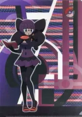 【中古】クリアファイル シキミ A4クリアファイル 「ポケットモンスター ブラック2・ホワイト2」 ポケモンセンター限定