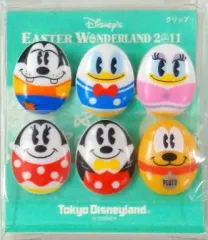 【中古】クリップ 集合 クリップセット(6個入り) 「ディズニー・イースターワンダーランド2011」 東京ディズニーランド限定