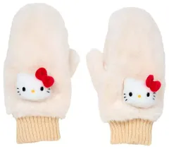 【中古】衣類 ハローキティ 大人マスコット付きファーミトン 「サンリオキャラクターズ」