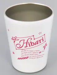 【中古】マグカップ･湯のみ [単品] 渡会雲雀(ロゴ/ピンク) タンブラー 「バーチャルYouTuber にじさんじ VOLTACTION 3rd Anniversary 渡会雲雀 ギフトセット」