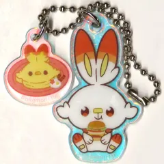 【中古】食玩 キーホルダー 3. 「ポケピース ツインチャーム にじほしキャンディ vol.2」