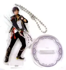 【中古】キーホルダー・マスコット(男性) 仲田博喜(明石国行) /武器構え ブラインド アクリルスタンドキーホルダー(戦闘ver.) 「ミュージカル『刀剣乱舞』 ～葵咲本紀～」