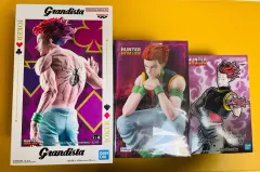 正規品 未開封 3種 まとめ売り ヒソカ Grandista（グランディスタ） ヌードルストッパー バイブレーション HUNTER×HUNTER