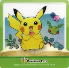 【中古】マグカップ・湯のみ ピカチュウ オリジナルクリアドリンクコースター 「ポケットモンスター Pokemon Cafe」 ドリンク注文特典