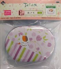 [중고] 노트 메모장 캔 메모 (보라색) [이치 반 쿠지 나츠메 친구장 ~ 노래 잠자리 ~" E 상