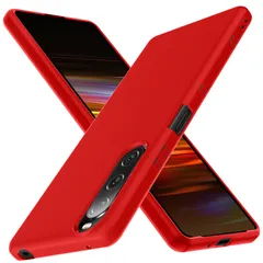 Xperia 10 V ケースシリコン 薄型 tpu スリム 磨り表面 指紋防止 カバー 柔らかい裏地 SO-52D | SOG11 ケース 耐衝撃 米軍MIL規格 ワイヤレス充電対応ストラップホール付き 黄ばみなし レンズ保護 滑り止め 柔軟性 擦り傷防止