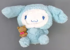 【中古】ぬいぐるみ シナモロール(ふわふわフード) ぬいぐるみ 「サンリオキャラクターズ」