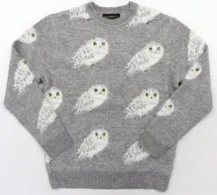 【中古】アウターウェア ヘドウィグ クリスマスセーター グレー Lサイズ 「メイキング・オブ・ハリー・ポッター」 ワーナー ブラザース スタジオツアー限定