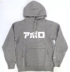 【中古】アウターウェア(男性アイドル) ポルノグラフィティ NASA“アポロ”ロゴパーカー グレー Mサイズ 「ポルノグラフティ×ヴィレッジヴァンガード」