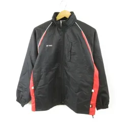 ヨネックス YONEX ウインドブレーカー ジャケット 長袖 黒 S *T974